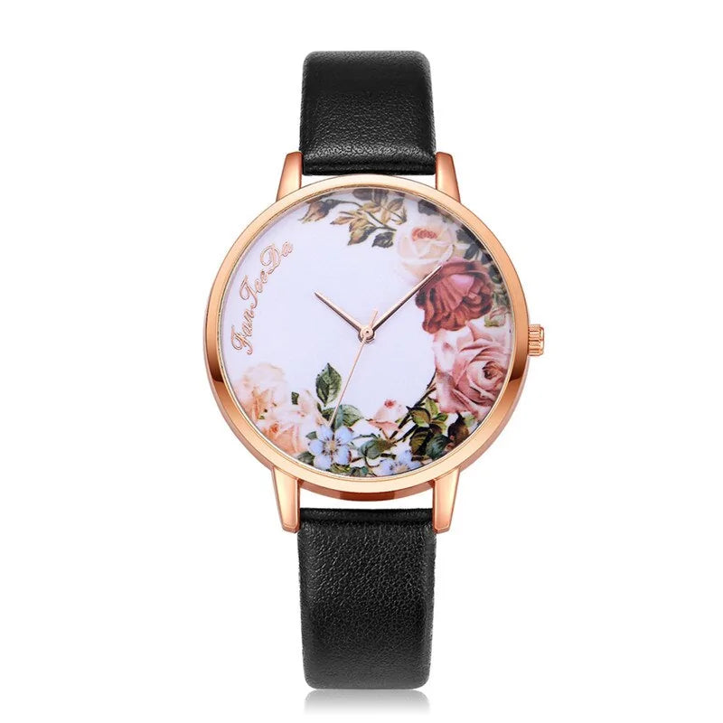 Simple Floral Watch