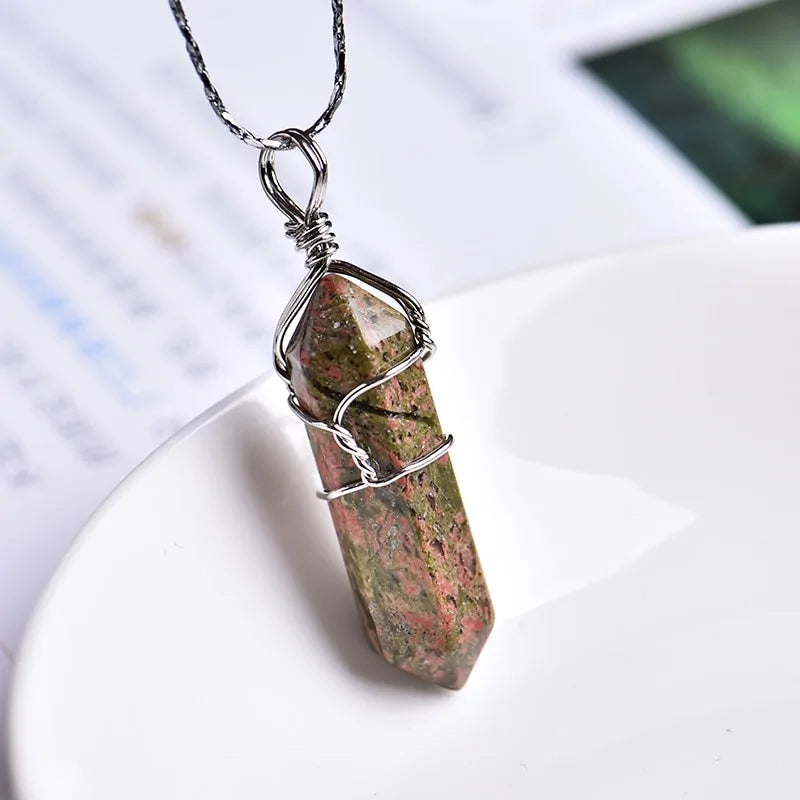 Crystal Point Pendants