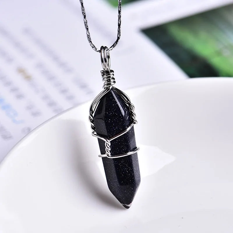 Crystal Point Pendants