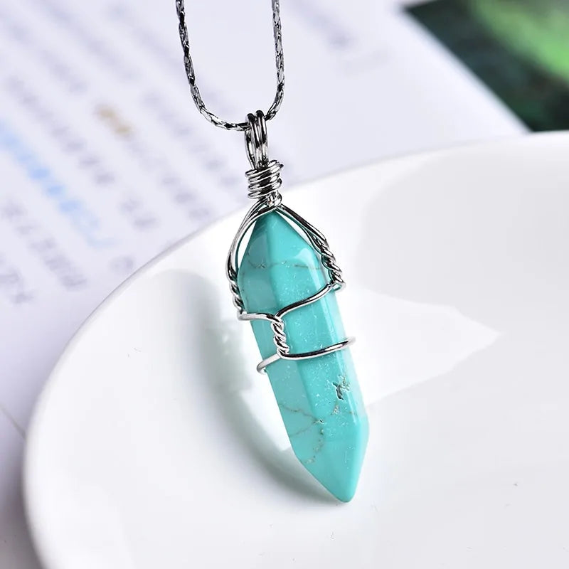 Crystal Point Pendants