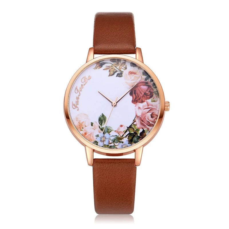 Simple Floral Watch
