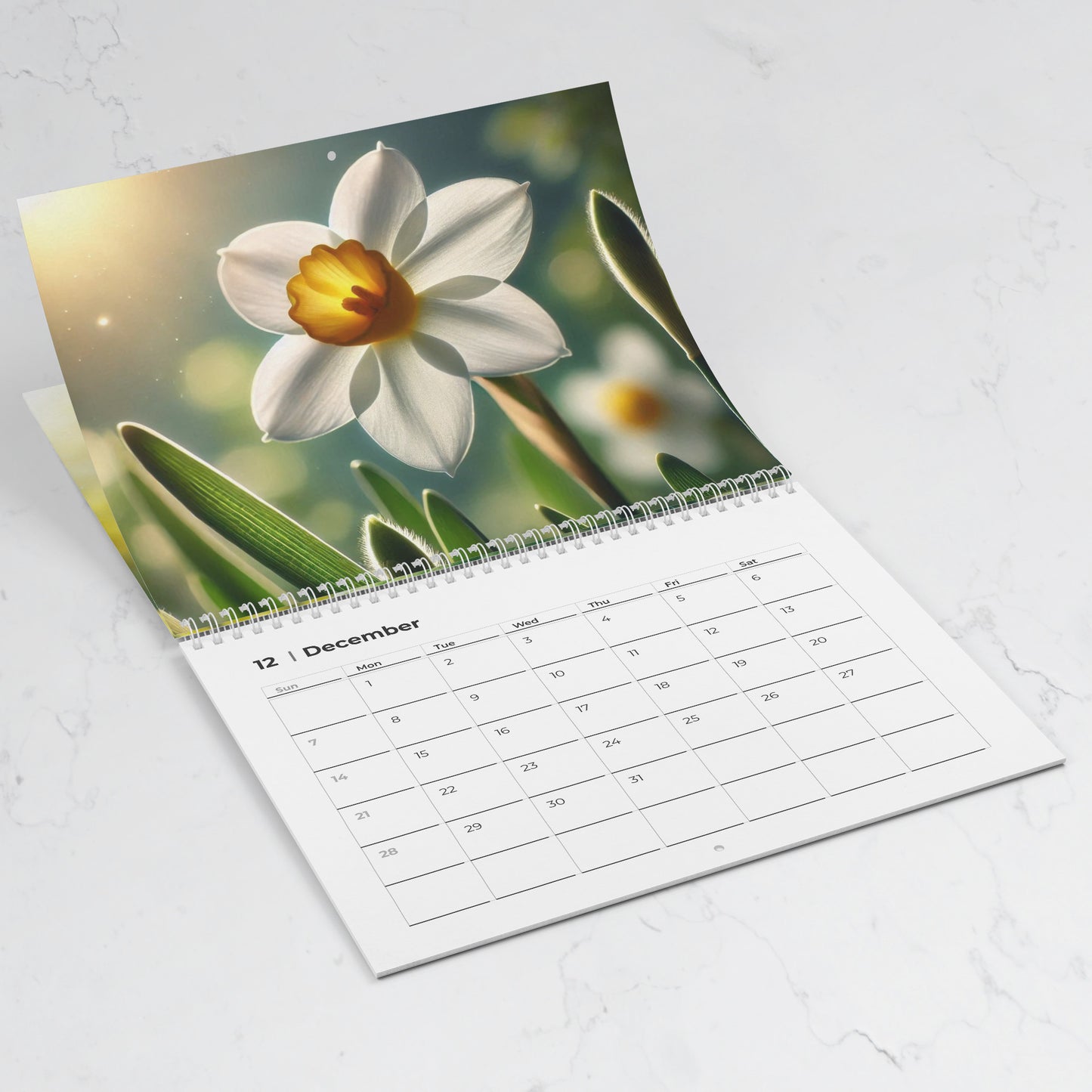 Birth Month Flowers Calendar