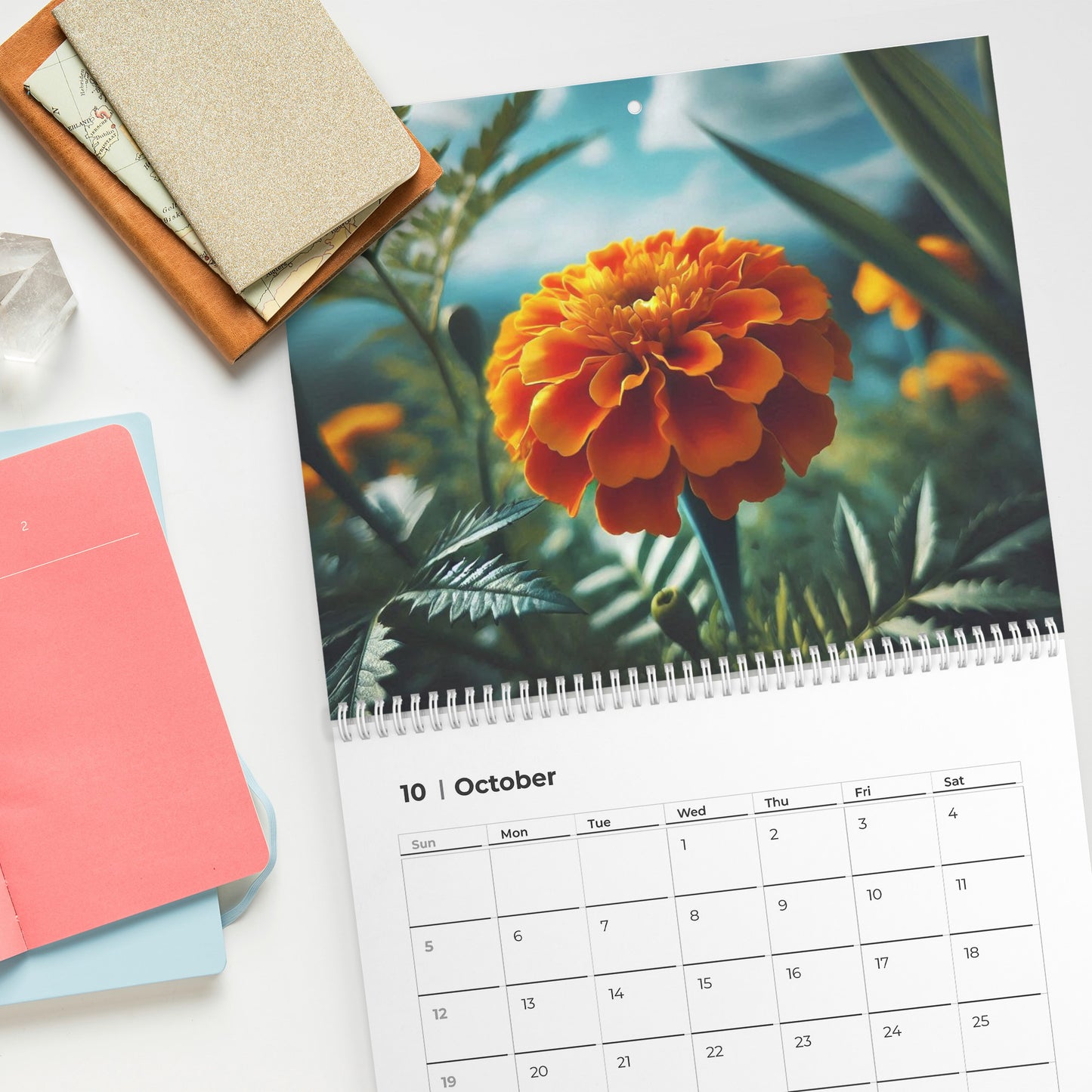 Birth Month Flowers Calendar