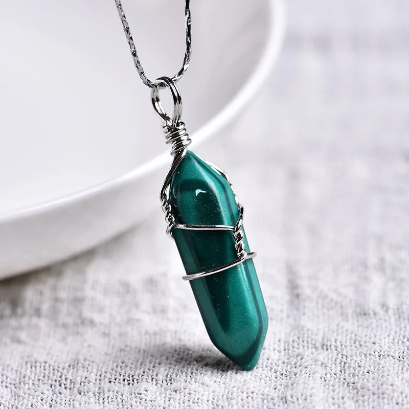 Crystal Point Pendants