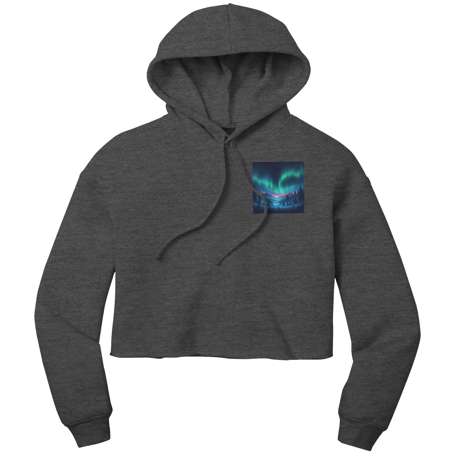 Cropped Northern Lights Hoodie