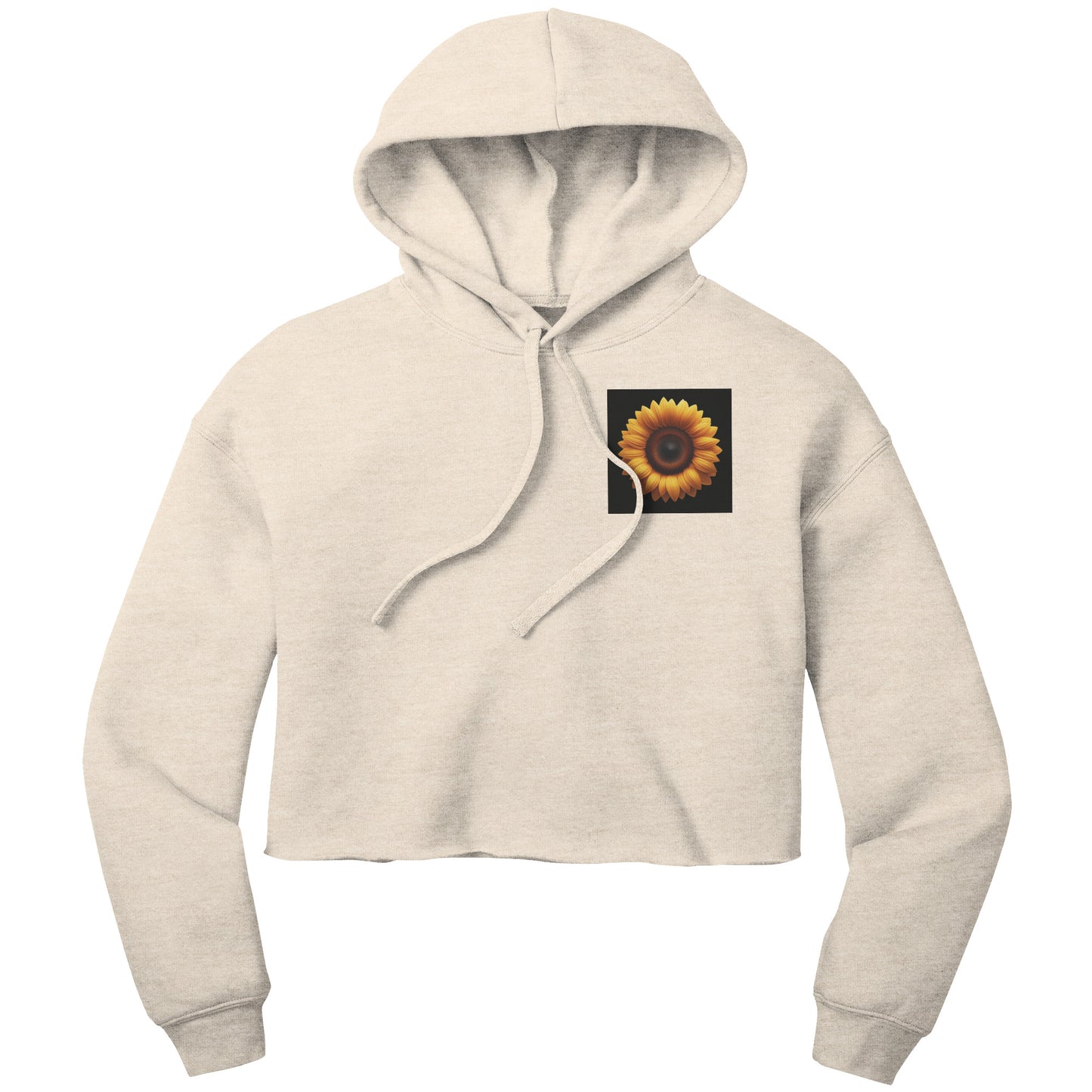 Cropped Sunflower Hoodie