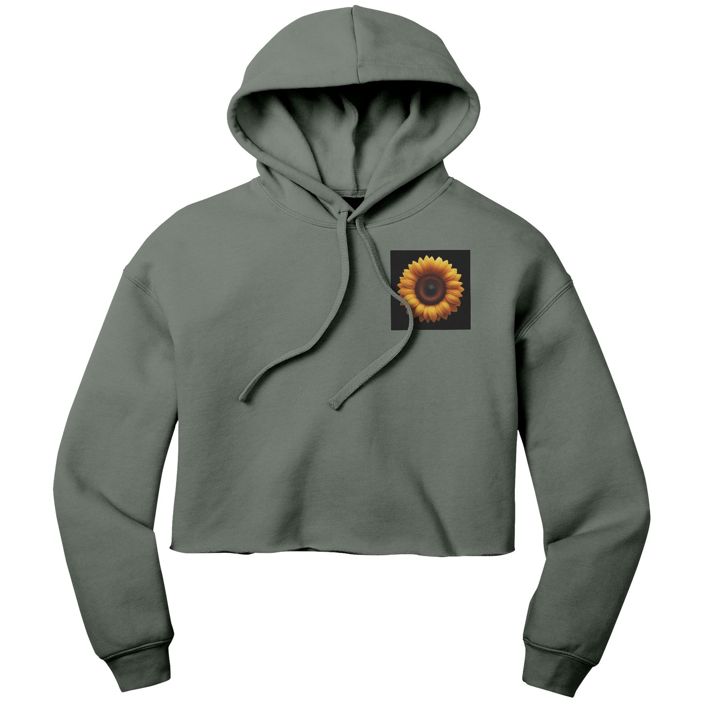 Cropped Sunflower Hoodie