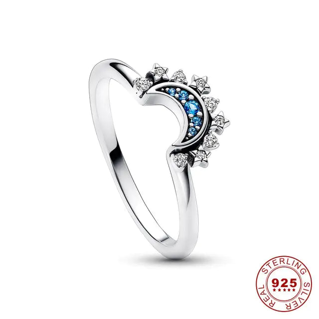 Sun & Moon Ring Set