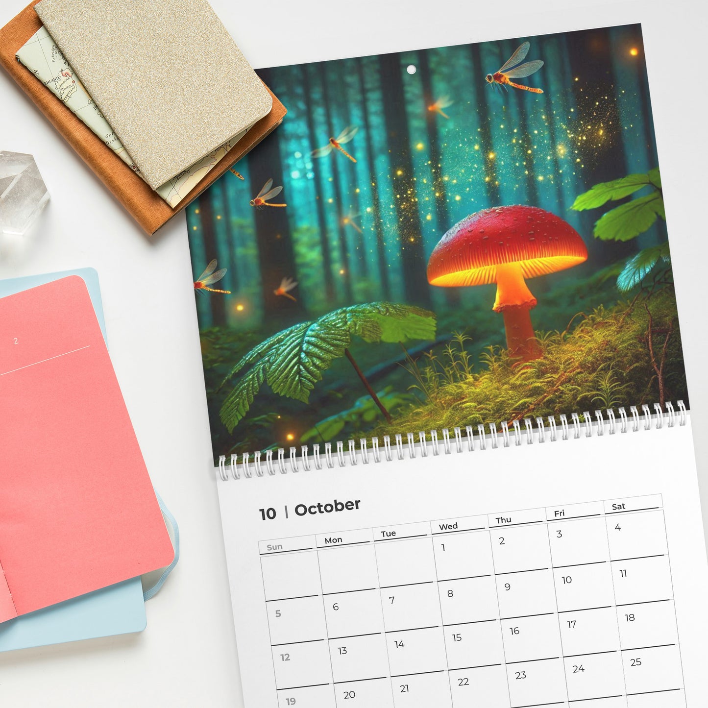 Fungi Fantasy Calendar