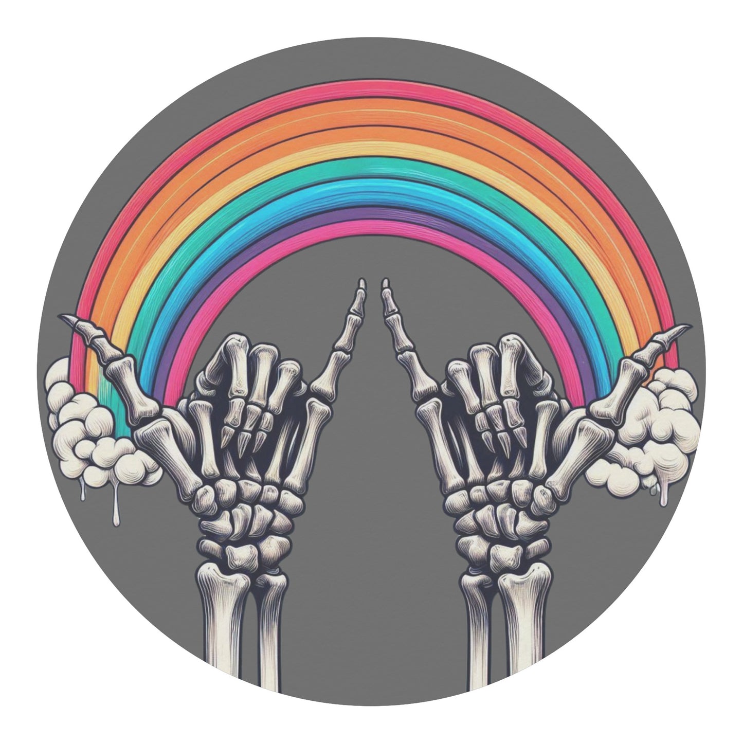 Hang Loose Magnet (Gray)