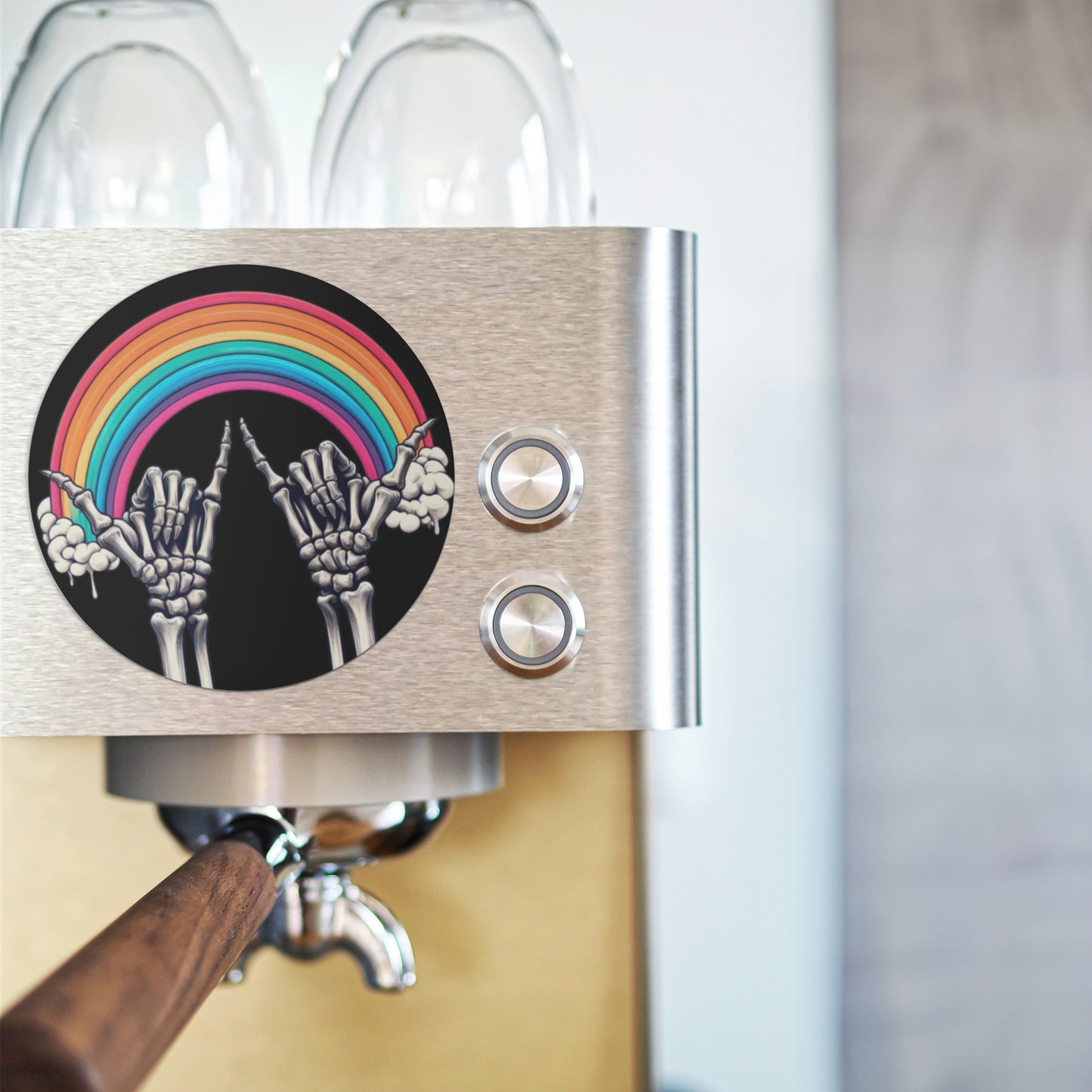 Hang Loose Magnet (Black)