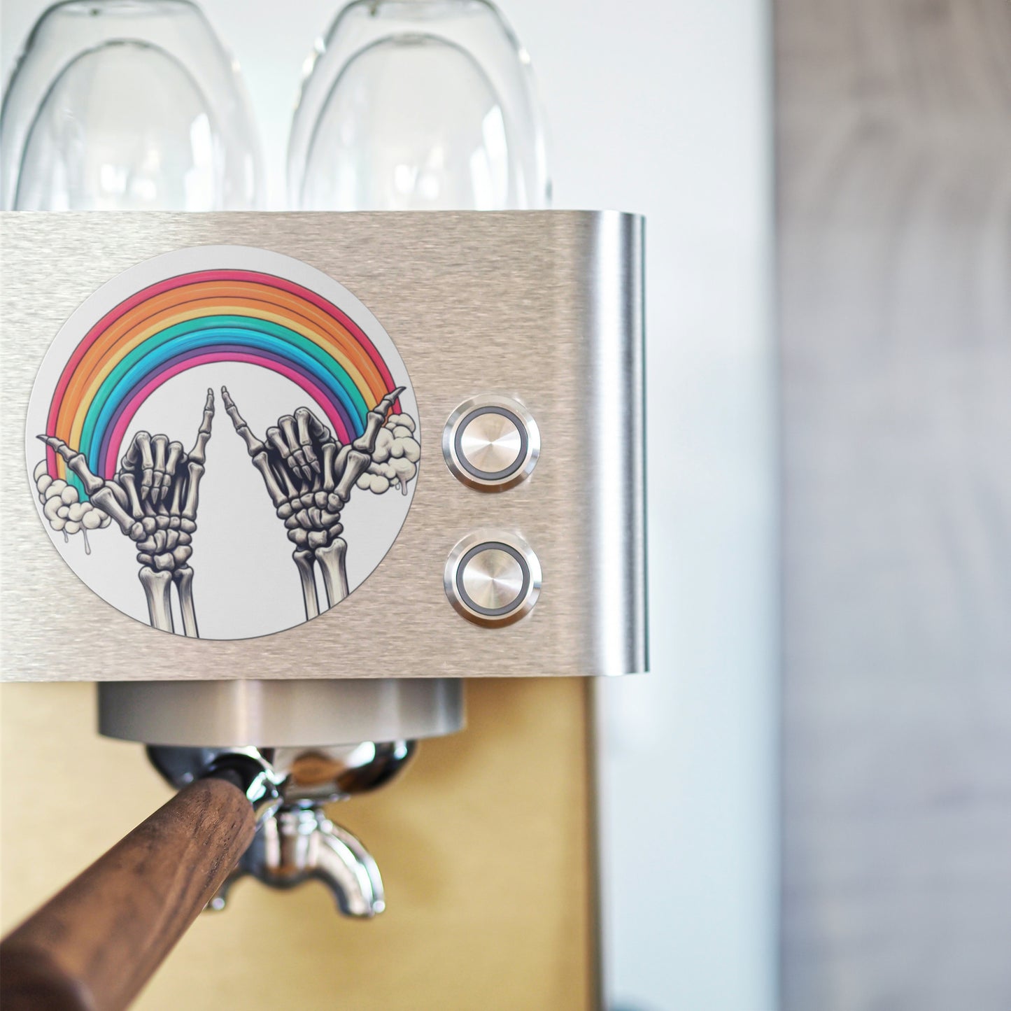 Hang Loose Magnet (White)
