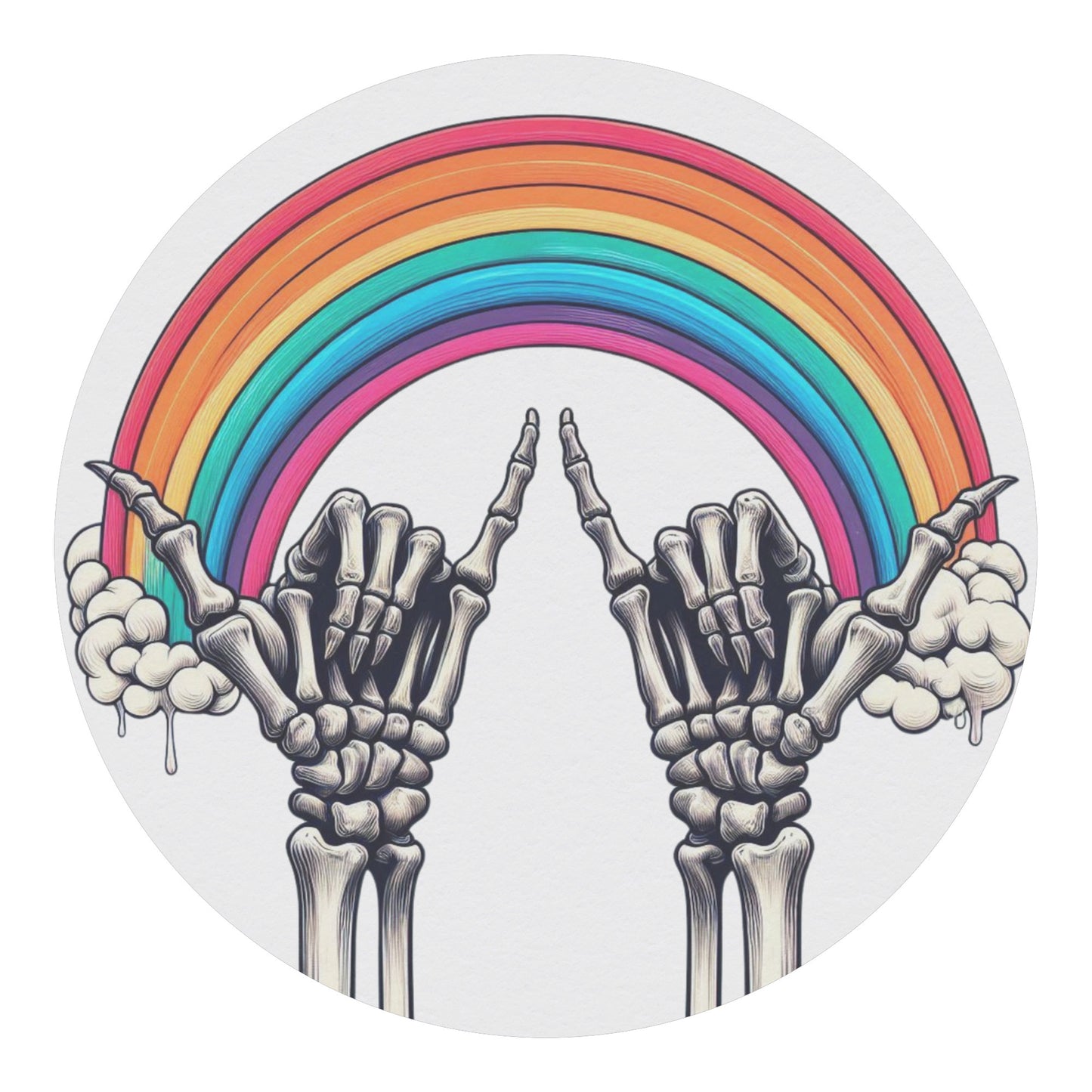 Hang Loose Magnet (White)
