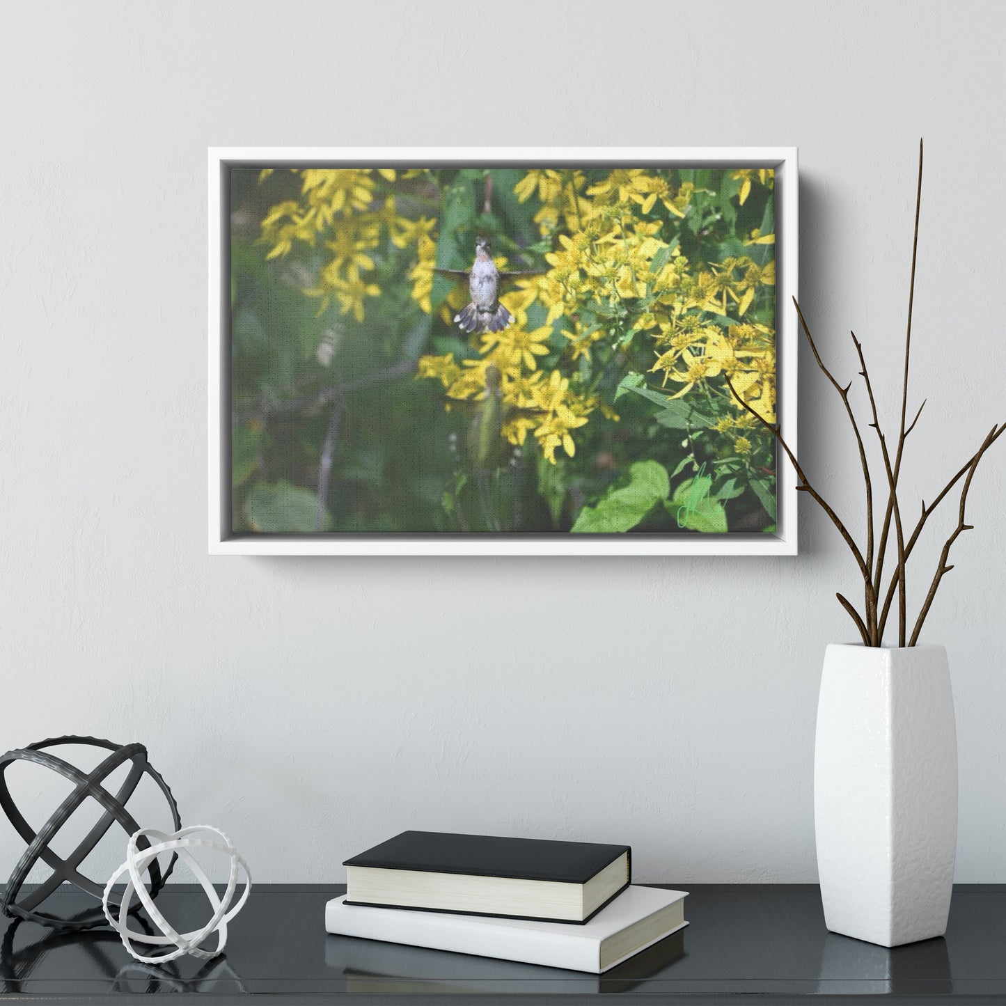 Two Hummingbirds (Canvas)