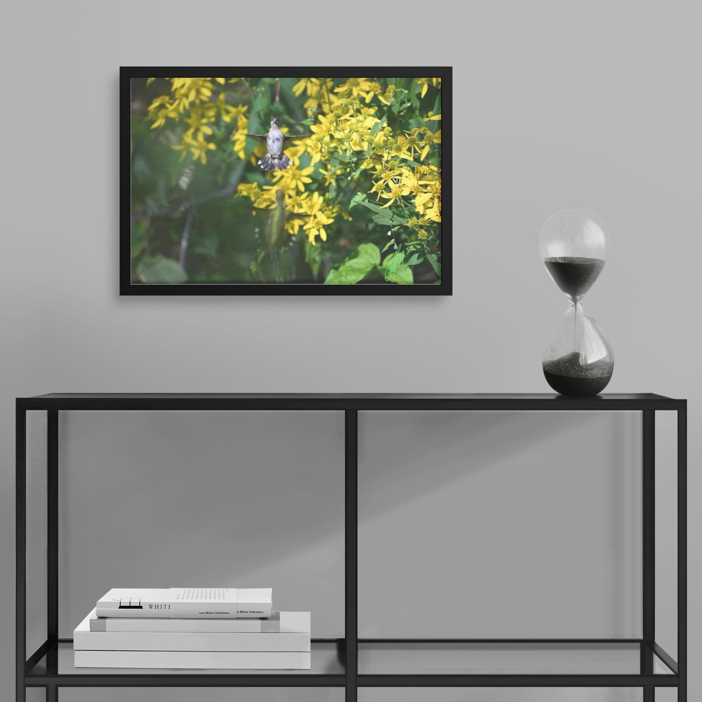 Two Hummingbirds (Print)