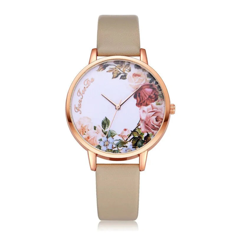 Simple Floral Watch
