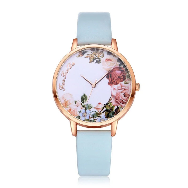 Simple Floral Watch