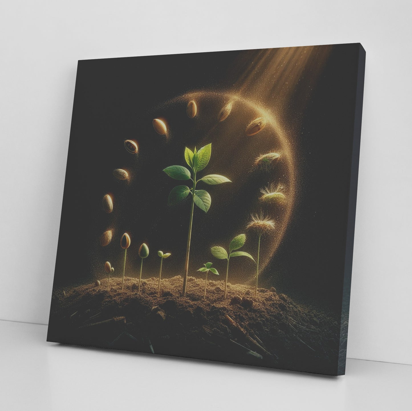 Luminous Biorhythm Canvas