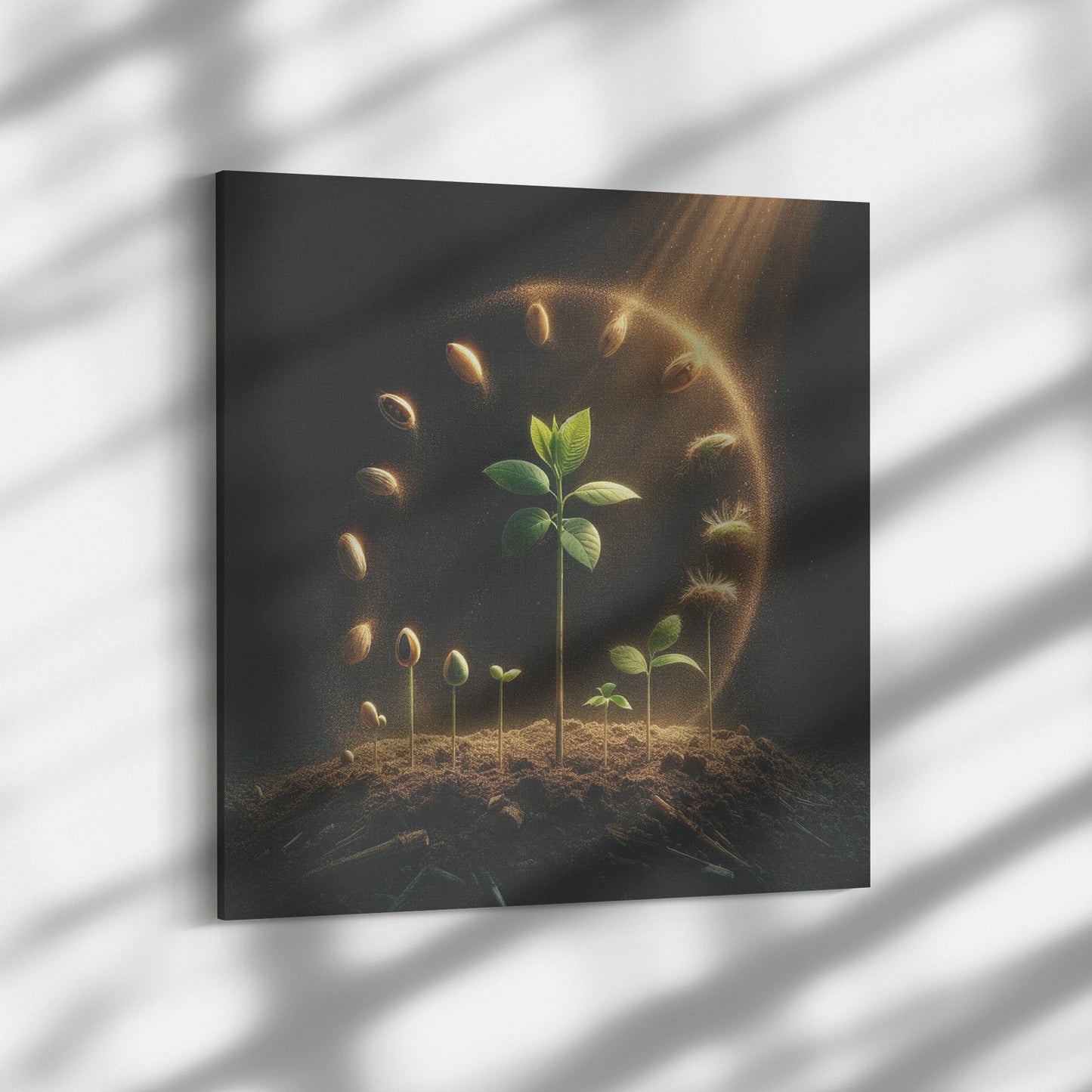 Luminous Biorhythm Canvas