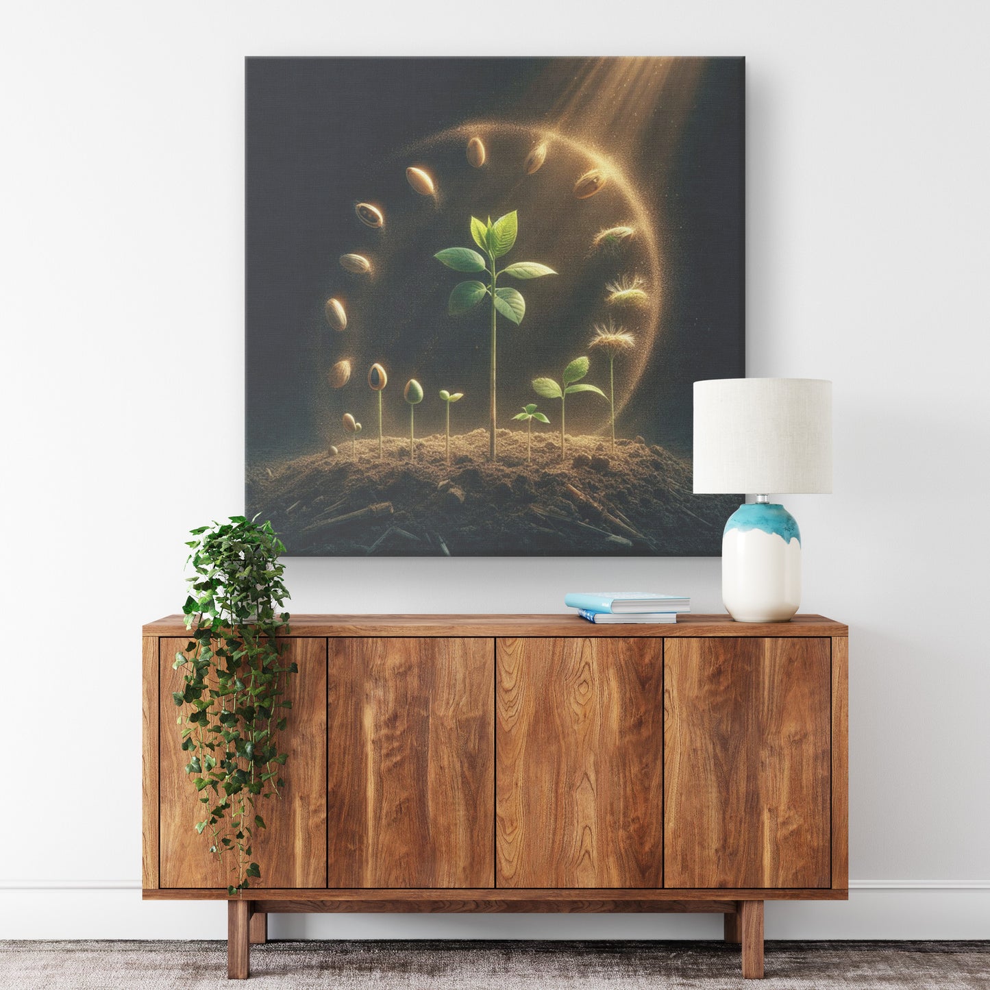 Luminous Biorhythm Canvas