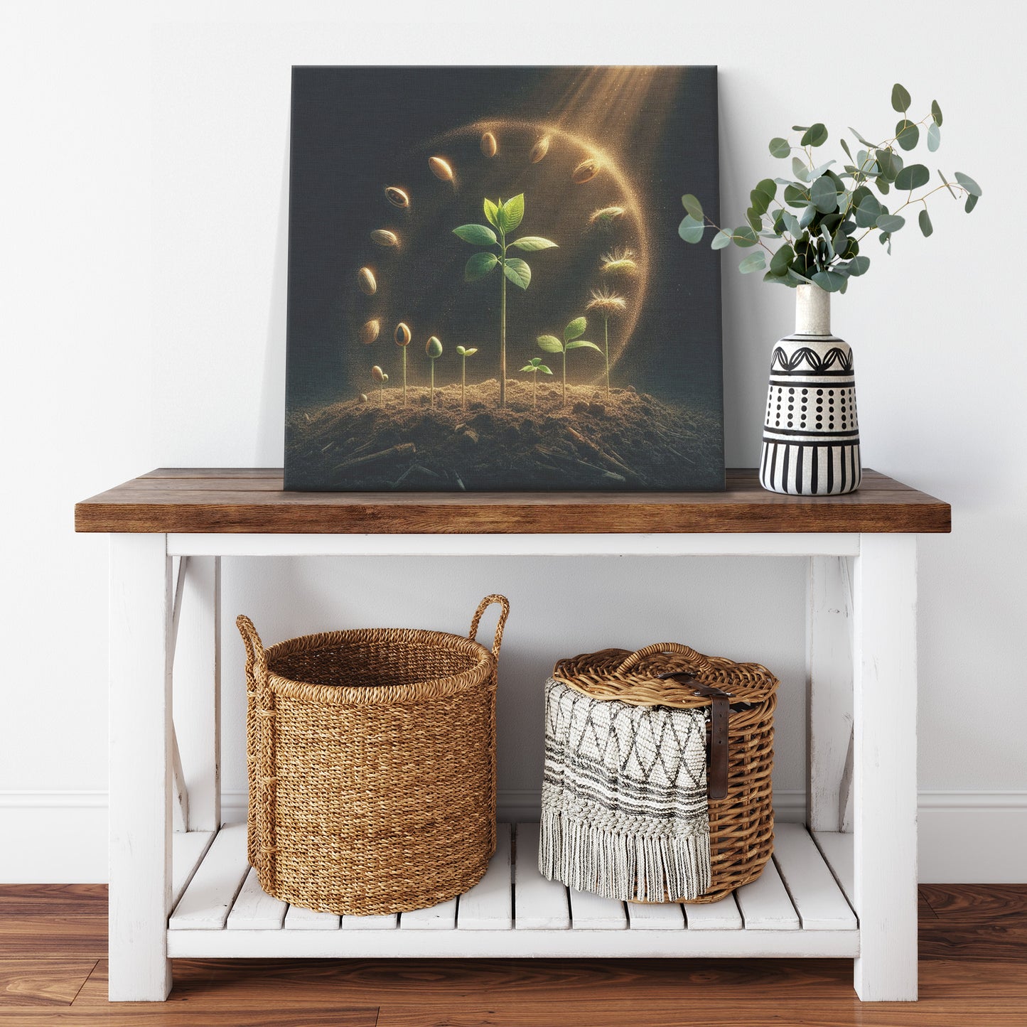 Luminous Biorhythm Canvas