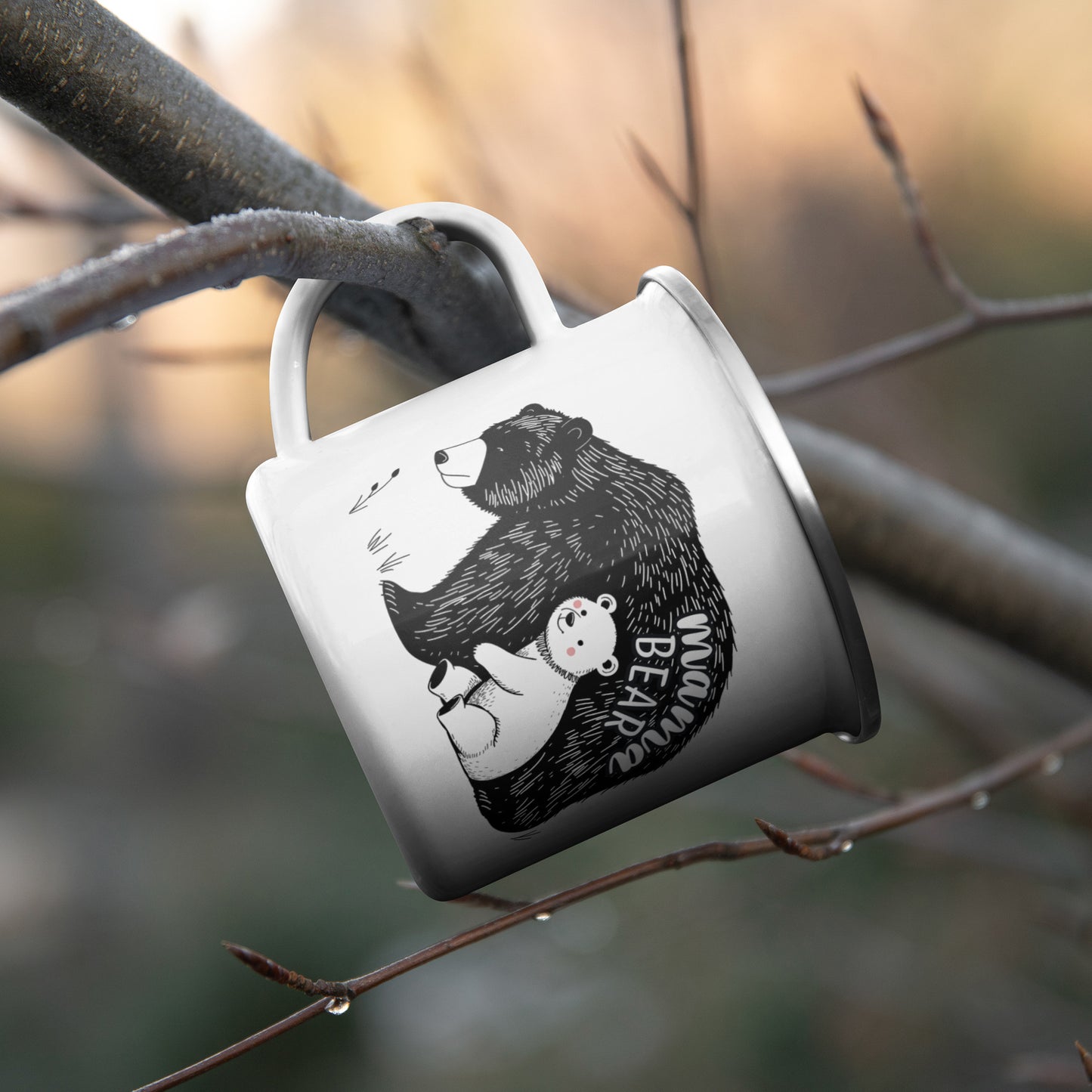 Mama Bear Camping Mug