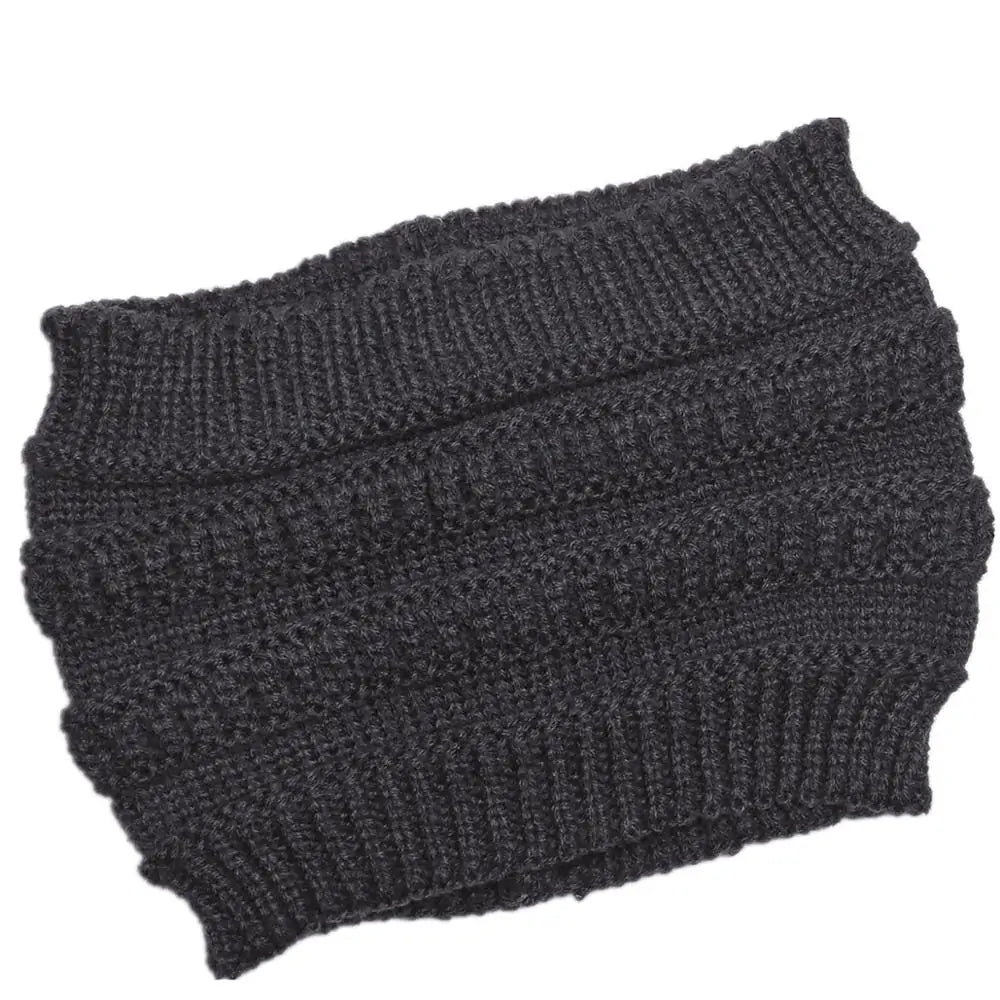 Knitted Ponytail Beanies