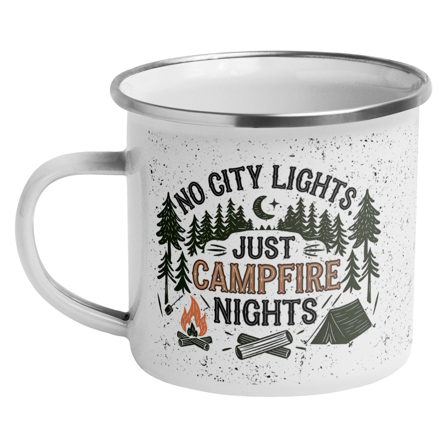 No City Lights Camping Mug