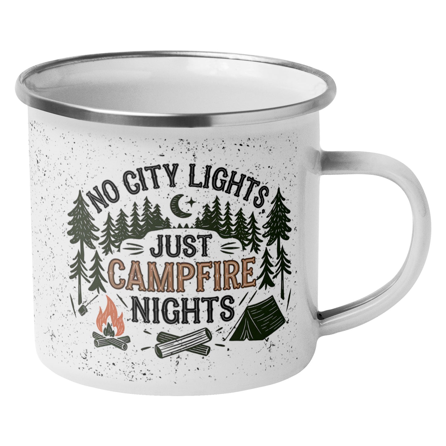 No City Lights Camping Mug