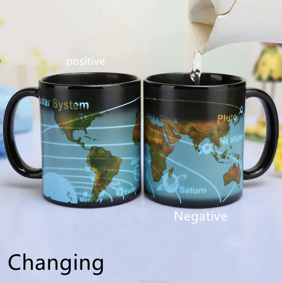 World Map Magic Mug