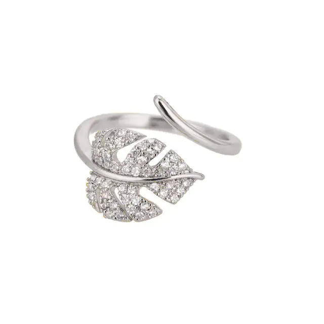 Golden Leaf Ring