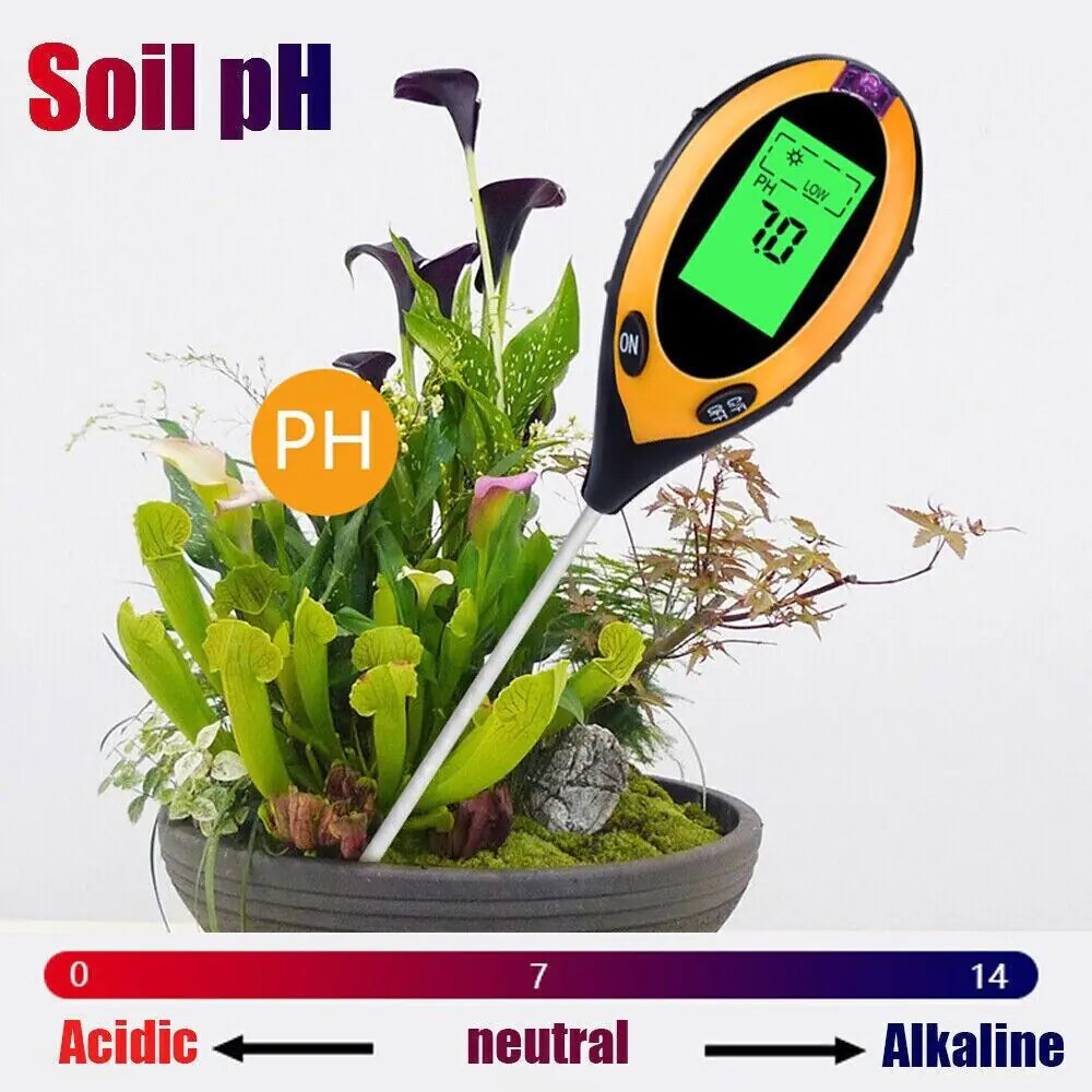 4-in-1 Digital Soil Tester