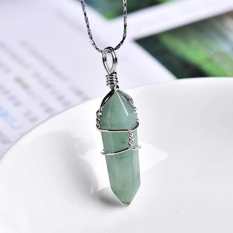 Crystal Point Pendants