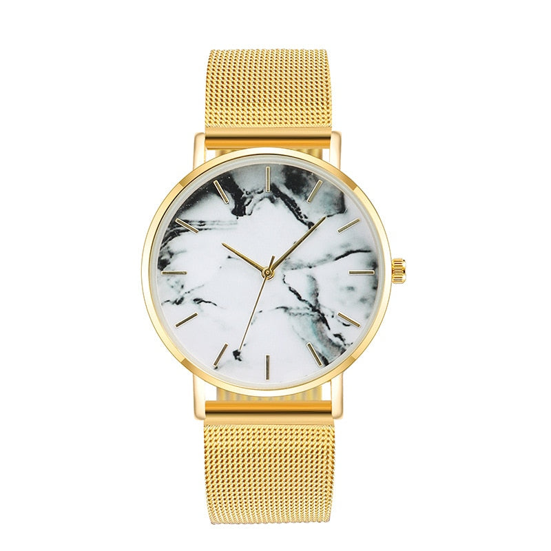Women's Marble Quartz Fashion Watch