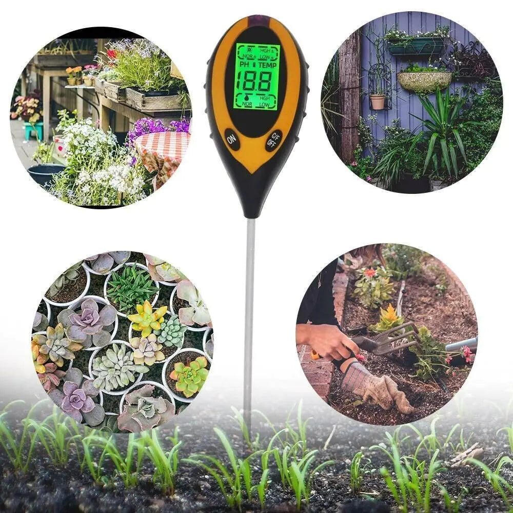 4-in-1 Digital Soil Tester