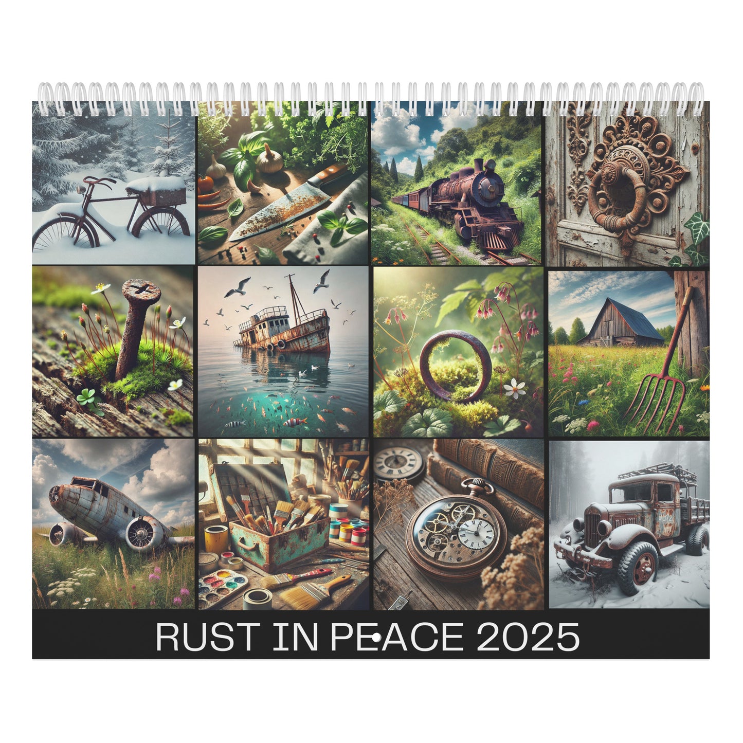 Rust In Peace Calendar