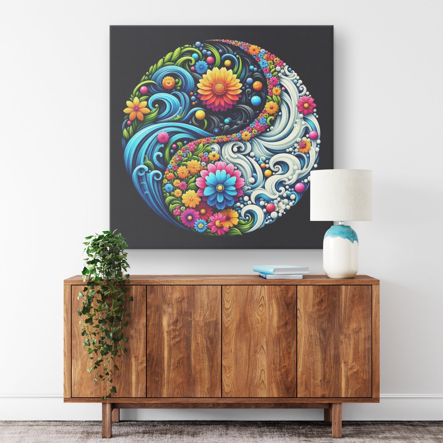 Slow Bloom Canvas