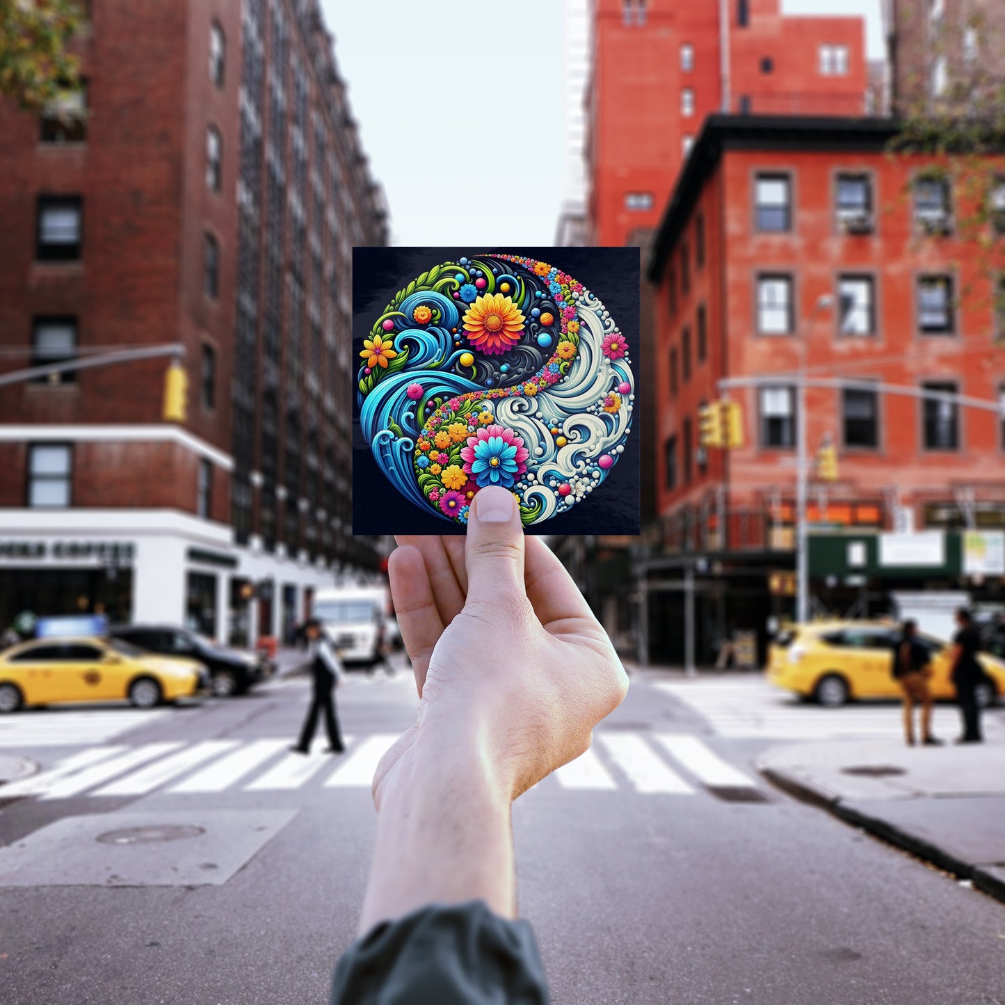 Slow Bloom Sticker