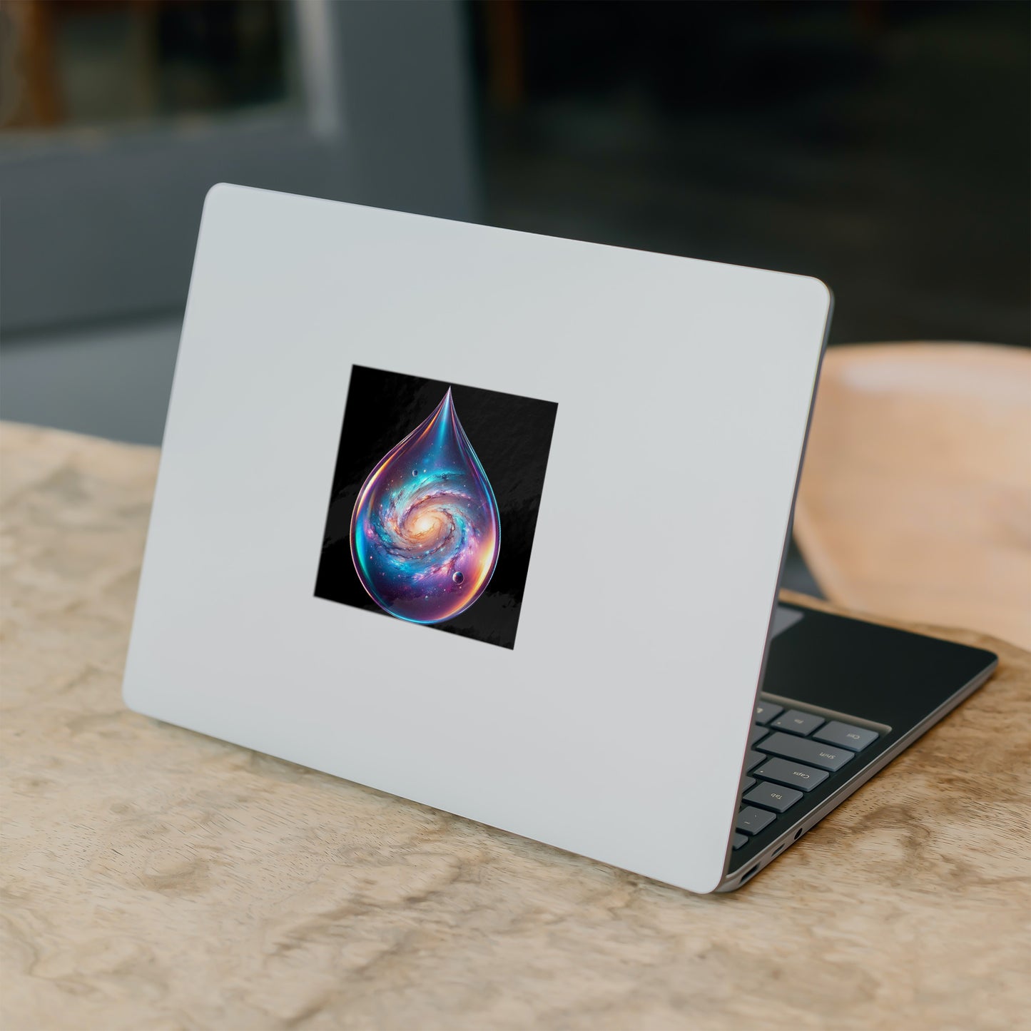 Galactic Teardrop Sticker