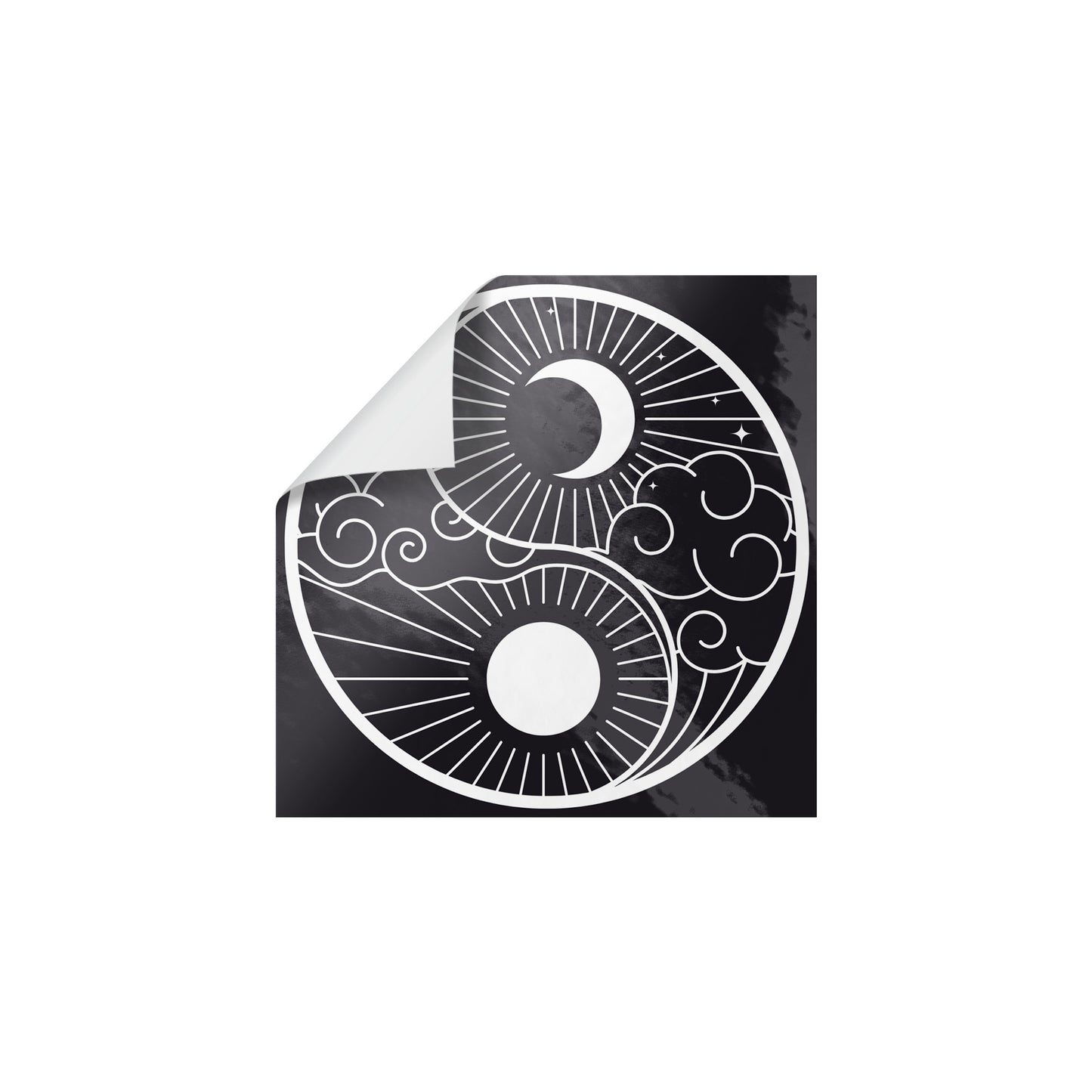 Sun Yang Moon Yin Sticker