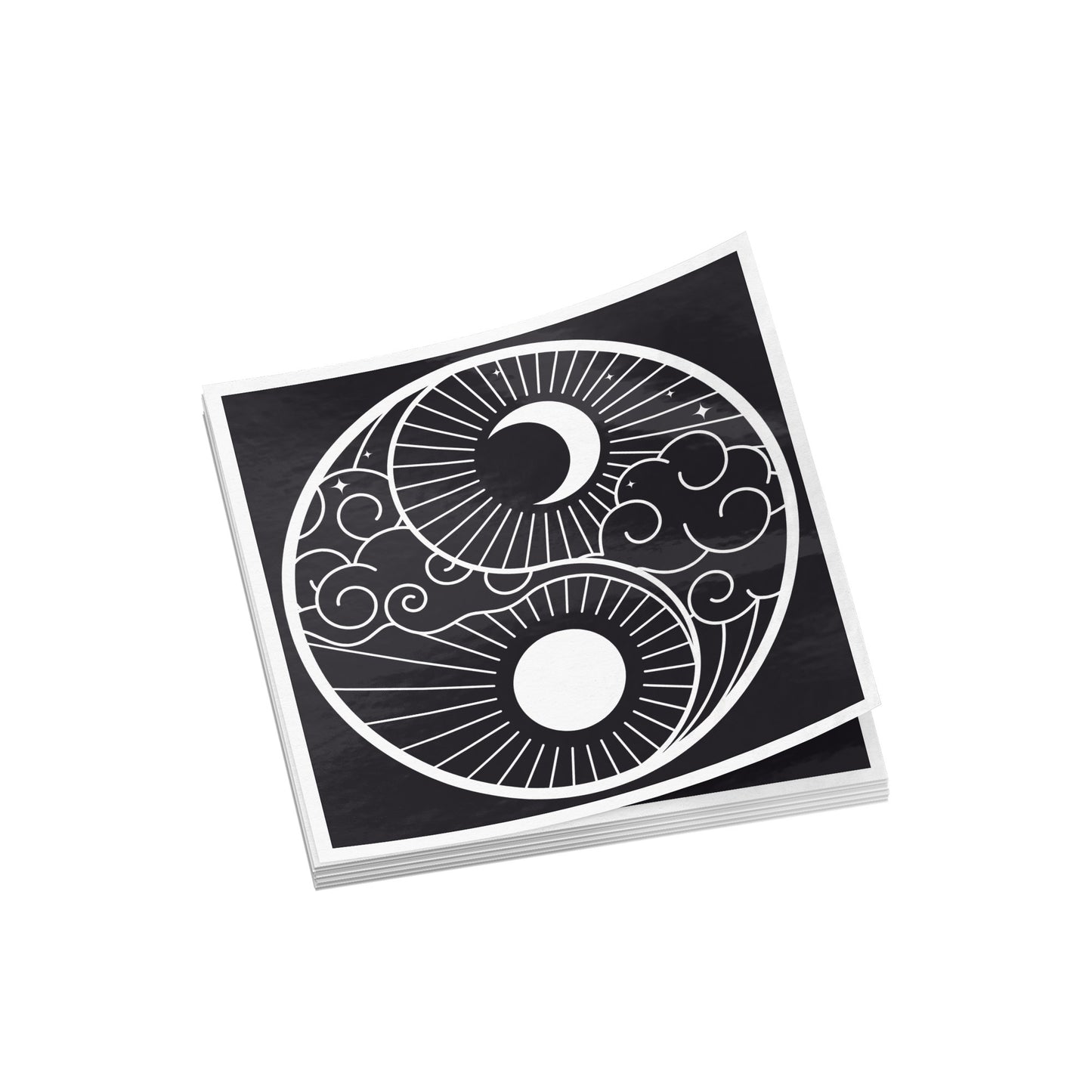 Sun Yang Moon Yin Sticker