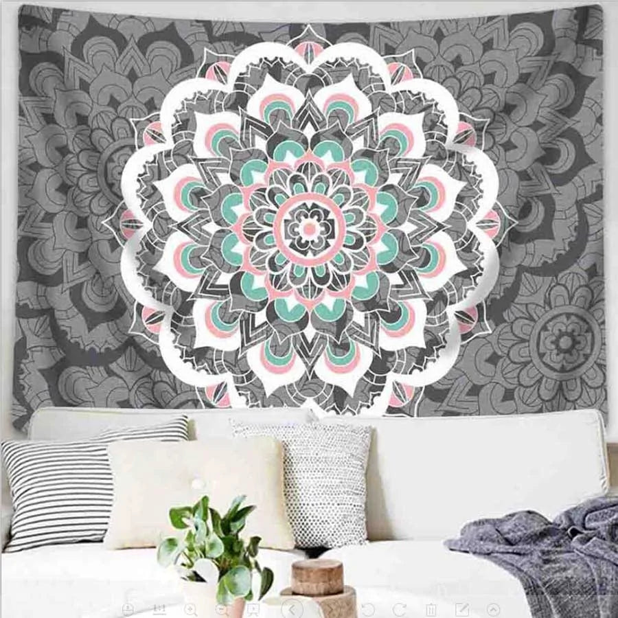 Multi Mandala Tapestry