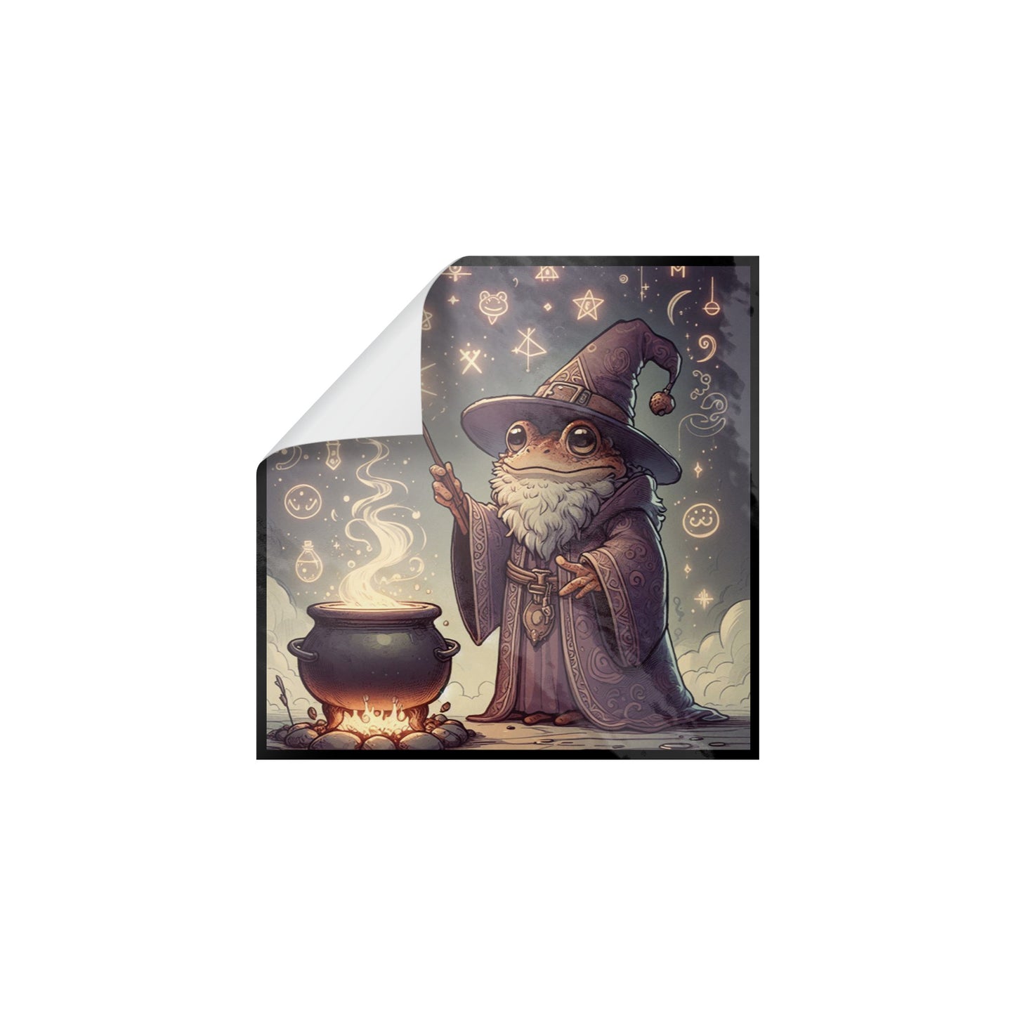 Toad Wizard Sticker