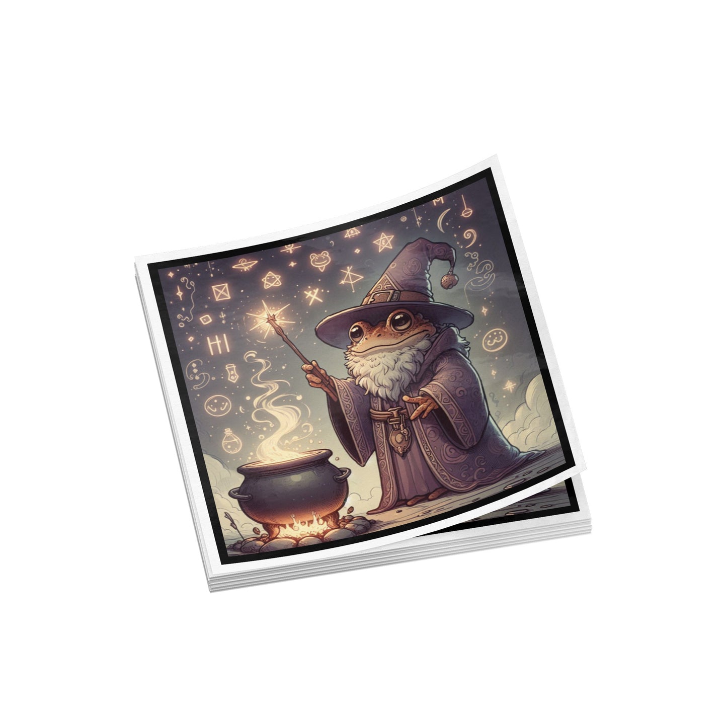 Toad Wizard Sticker