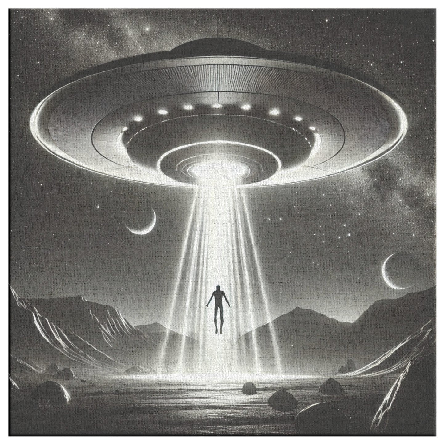 Voluntary Abduction Canvas