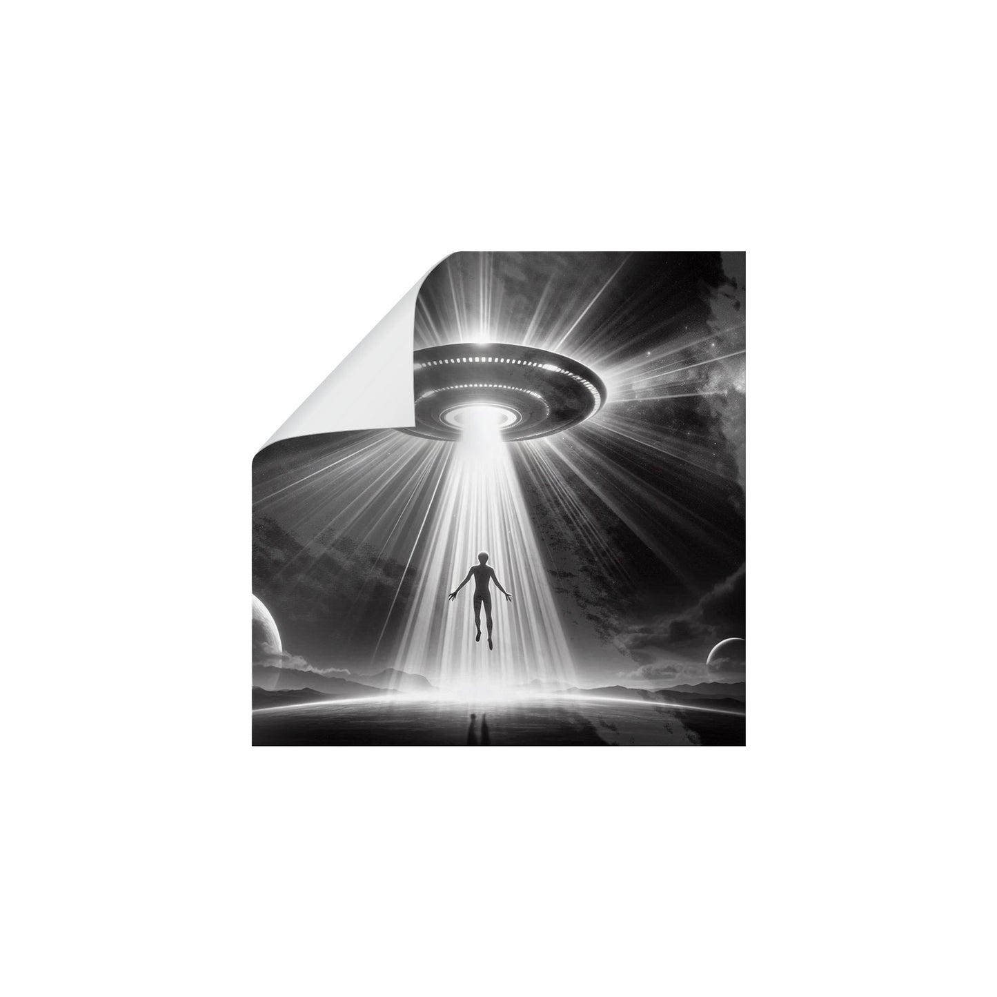 Voluntary Abduction Sticker