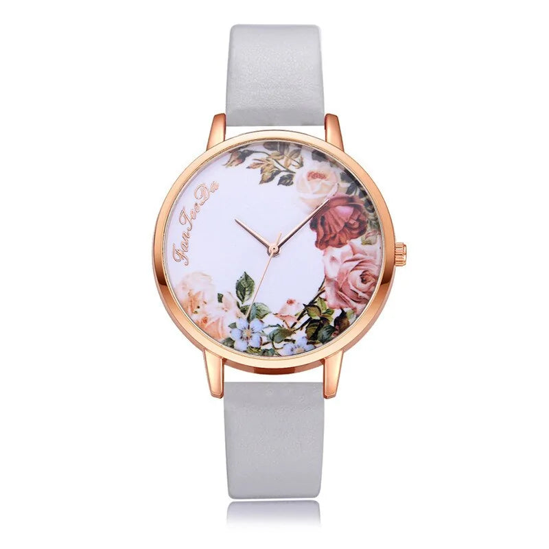 Simple Floral Watch