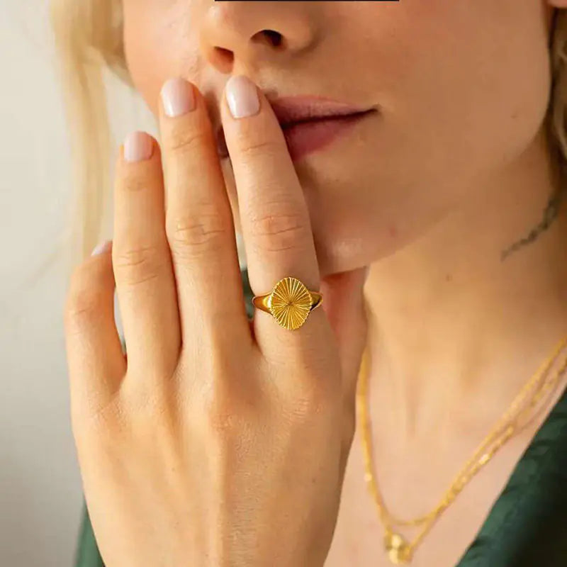 Golden Boho Ring