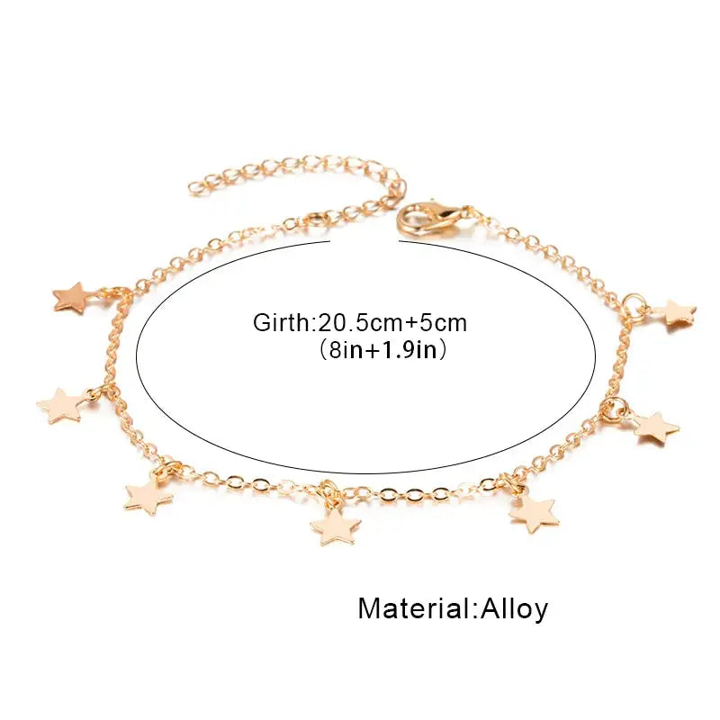 Starry Anklet
