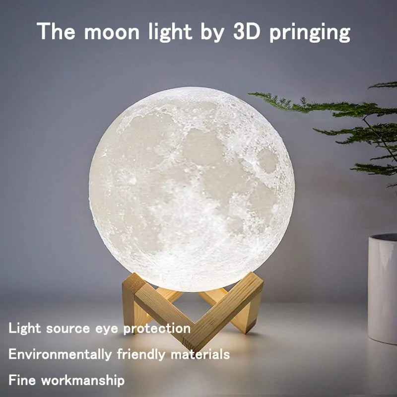 Rechargeable Moon Lamp